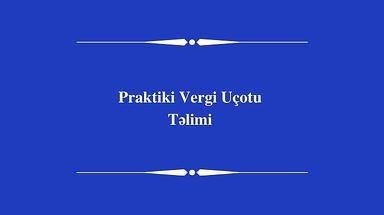 Praktiki Vergi Uçotu təlimi