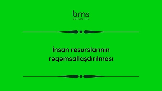 İnsan resurslarının rəqəmsallaşdırılması